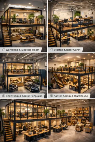 Mezzanine Ruang Kantor di Palmerah