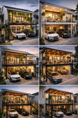 Mezannine Teras Rumah Keren di Palmerah