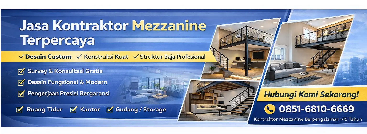 Jasa Pembuatan Mezzanine palmerah Bergaransi